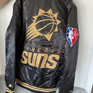 NBA PHOENIX SUNS HARDWOOD CLASSICS VARSITY JACKET